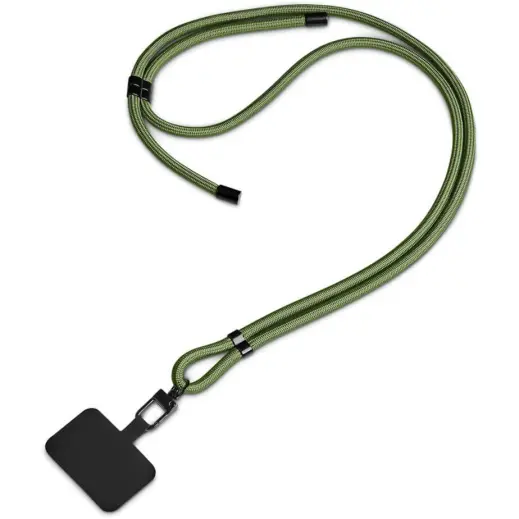 Altitude Silhouette Crossbody Phone Strap - Military Green